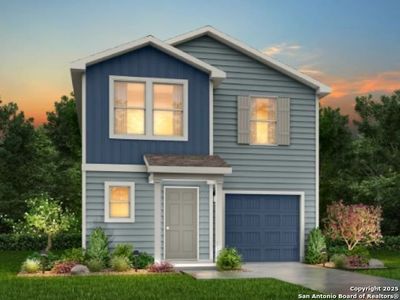 New construction Single-Family house 617 Cadena Lp, Kenedy, TX 78119 plan Everglades - image