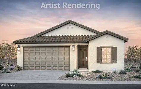 New construction Single-Family house 25607 W Trumbull Rd, Buckeye, AZ 85326 plan Hummingbird - image
