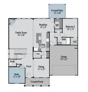 New construction Single-Family house 153 Barton Spgs, Bethlehem, GA 30620 plan Warren - image