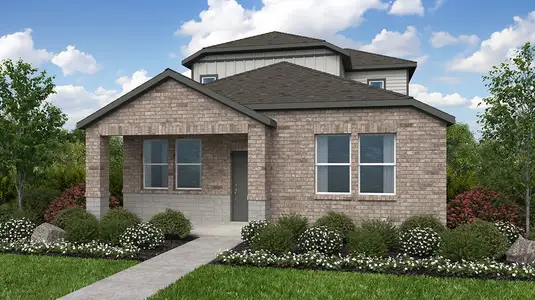 New construction Single-Family house 14128 Matterod Dr, Del Valle, TX 78617 plan Pheasant - image