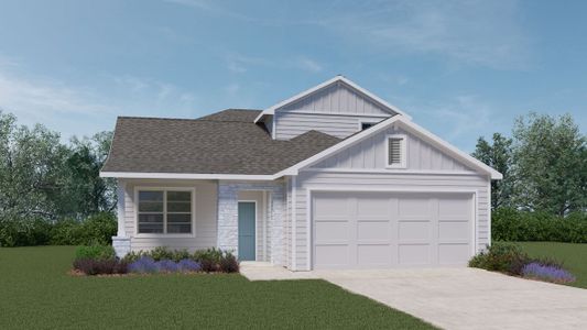 New construction Single-Family house 166 Caddo Bnd, Kyle, TX 78640 null- photo 1 1