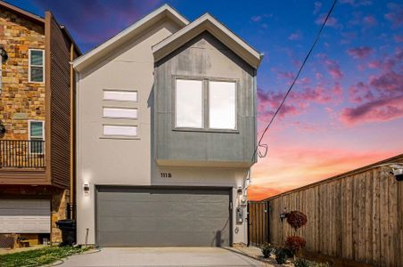 New construction Single-Family house 111 E 33 St, Unit B, Houston, TX 77018 - image