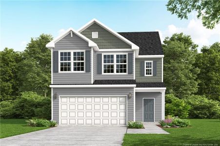 New construction Single-Family house 243 Meadow Sage St, Raeford, NC 28376 - image