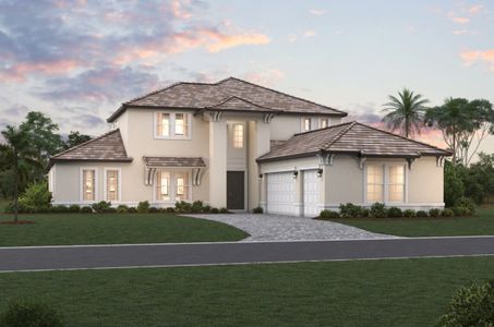 New construction Single-Family house 18465 Foxtail Lp, Venice, FL 34293 plan Tranquility - image