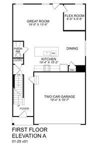 New construction Single-Family house 1156 Leverett Wy, Lyman, SC 29365 plan Marigold - image