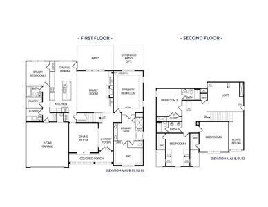 New construction Single-Family house 1560 Willowbend Pl, Monroe, GA 30655 plan (GA) Brunswick A 3 Front Entry - image