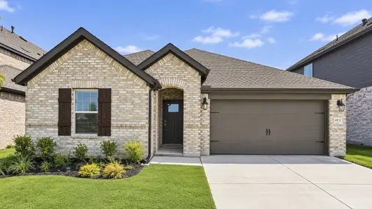 New construction Single-Family house 3705 Bedrock Wy, Aubrey, TX 76227 plan Violet - image