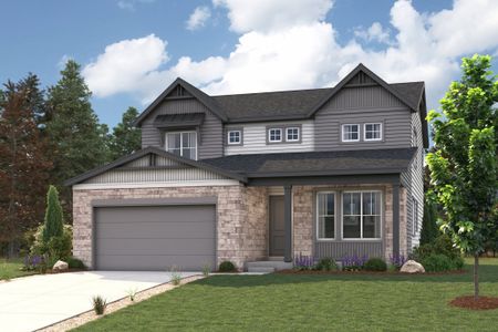New construction Single-Family house 20857 Parklane Dr, Parker, CO 80138 plan The Roosevelt - image