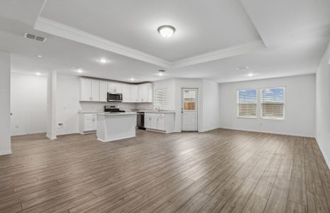 Open concept throughout living areas