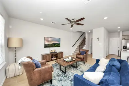 New construction Townhouse house 8002 Scanlan Oak, Missouri City, TX 77459 - image 6