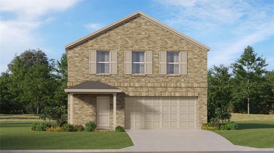 New construction Single-Family house 31404 Pratola Serra Cir, Huffman, TX 77336 plan Whitetail - image