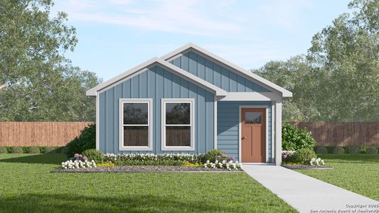 New construction Single-Family house 14844 Gold Lace Cactus, San Antonio, TX 78221 - image