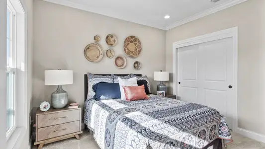 New construction Single-Family house 3525 Longstreet Church Rd, Alpharetta, GA 30004 plan Portico - image 15