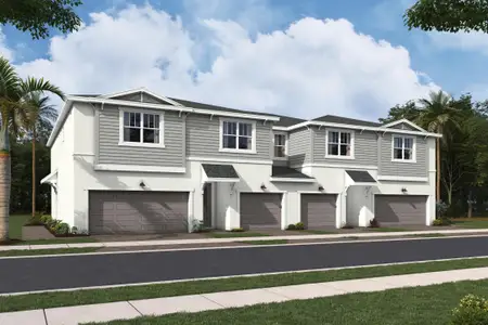 New construction Townhouse house 7387 Lenora Ln, Lake Worth, FL 33467 null- photo 0