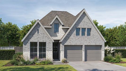 New construction Single-Family house 21919 Woodland Hawthorn Ln, Cypress, TX 77433 1984W- photo 0