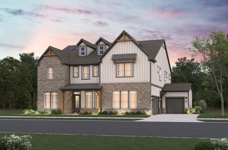 New construction Single-Family house 2042 Daves Creek Rd, Cumming, GA 30041 plan Nottely - image