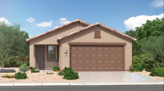 New construction Single-Family house 10482 E Beaman Ln, Marana, AZ 85653 plan Carson - image