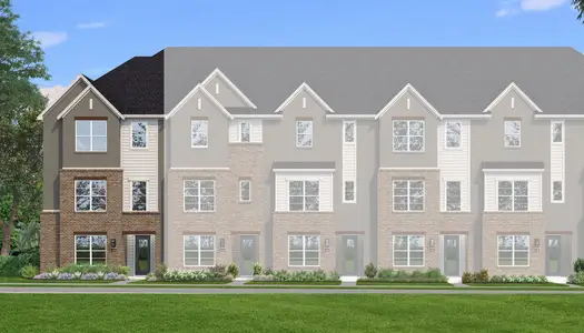 New construction Townhouse house 960 Concan Dr, Plano, TX 75075 plan Coventry - image