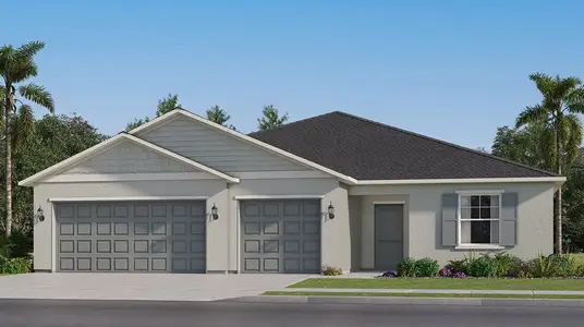 New construction Single-Family house 2187 Snapper Dr Se, Palm Bay, FL 32909 plan Heritage II - image