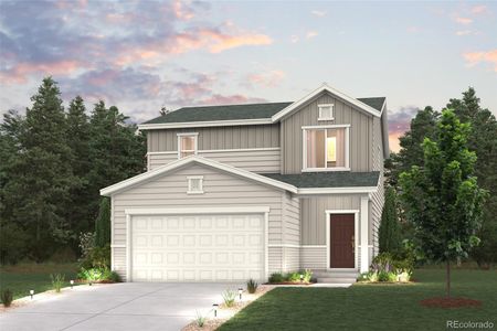 New construction Single-Family house 141 Grayson Ave, Fort Lupton, CO 80621 plan Leyland - image