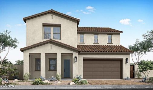 New construction Single-Family house 2294 E Foremaster Rd, San Tan Valley, AZ 85140 plan Willow Plan 40-9 - image