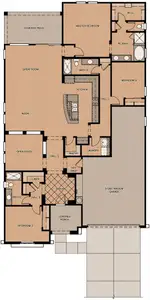 New construction Single-Family house 3220 W Santa Rosa Rd, Queen Creek, AZ 85142 plan Harris Beach - image