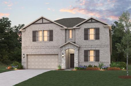 New construction Single-Family house 218 Thorn Creek Dr, Anna, TX 75409 Rainier- photo 0