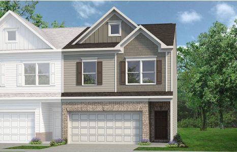 New construction Townhouse house 229 Bastian Dr, Unit 14, Villa Rica, GA 30180 - image
