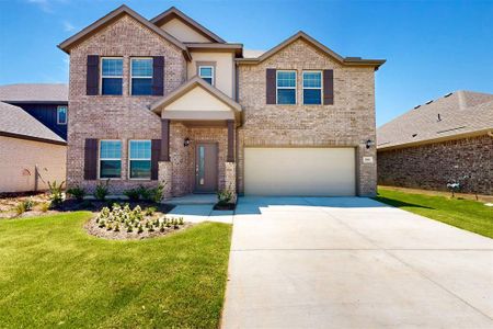 New construction Single-Family house 3805 Yarrow Dr, Argyle, TX 76226 plan Columbus - 40' Smart Series - image