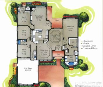 New construction Single-Family house 15 New Water Oak Dr, Palm Coast, FL 32137 plan The Wyndham V - image