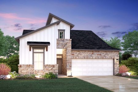 New construction Single-Family house 13214 Keefer Dr, Manchaca, TX 78652 plan Galloway - Capital Series - image