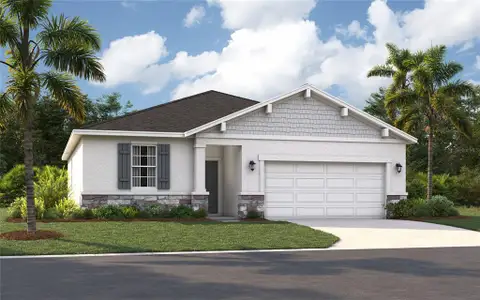 New construction Single-Family house 838 Pebble Crest Ln, Eagle Lake, FL 33839 plan Portland - image