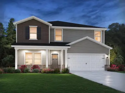 New construction Single-Family house 67 Thistle Patch Pl, Angier, NC 27501 plan Chatham - image