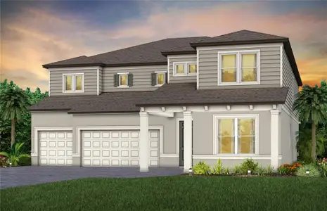 New construction Single-Family house 13648 Evergreen Valley Dr, Riverview, FL 33578 - image