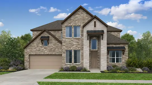 New construction Single-Family house 113 Villoria Cv, Liberty Hill, TX 78642 plan McNeil - image