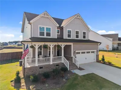 New construction Single-Family house 169 Grading Stick Ct, Angier, NC 27501 - image