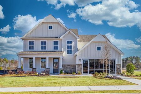 New construction Single-Family house 314 Red Wood Lane, Hoschton, GA 30548 - photo 0