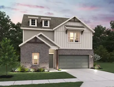 New construction Single-Family house 12851 Lower Peach Wy, Schertz, TX 78154 plan Colton - image