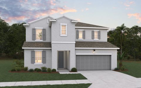 New construction Single-Family house 35215 Tuscan Hill Rd, Dade City, FL 33525 plan Modena - Single Family Homes - image