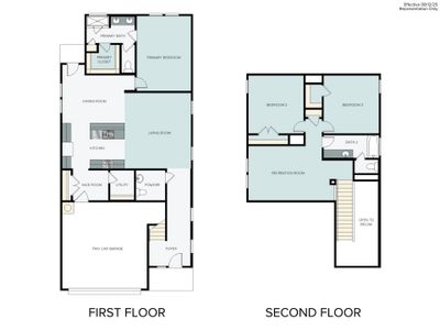 New construction  house 2605 Sam Bass Rd, Unit 104, Round Rock, TX 78681 plan Clear Creek 2107 - image 3