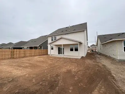 New construction Single-Family house 320 Willow Heights Dr, Hutto, TX 78634 plan Wyatt - image