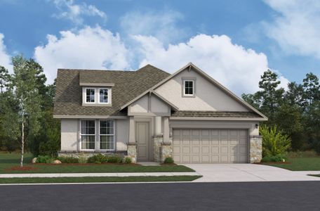 New construction Single-Family house 239 Keechi Crk, Castroville, TX 78009 plan Blanco - image