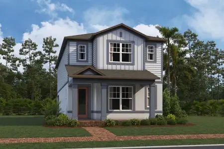 New construction Single-Family house 1383 Lumpini St, St. Cloud, FL 34771 plan Sandestin - Avenue Collection - image