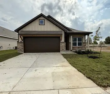 New construction Single-Family house 14814 Lower Pass Ln, San Antonio, TX 78252 - image