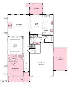 New construction Single-Family house 1201 Michelle Mist Wy, Apex, NC 27523 - image