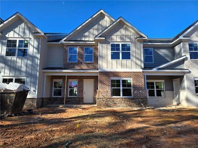 New construction Townhouse house 4849 Walkers Green, Mableton, GA 30126 - photo 0