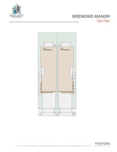 Color Rendering Representation of the Property Siteplan.