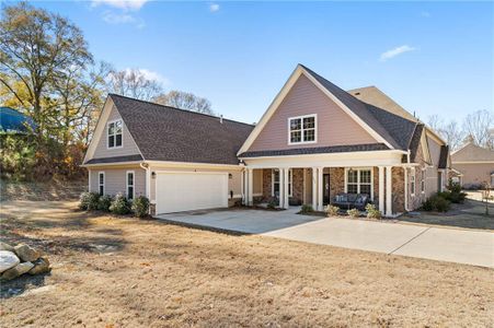 New construction Townhouse house 111 Legends Way, Hiram, GA 30141 - photo 0