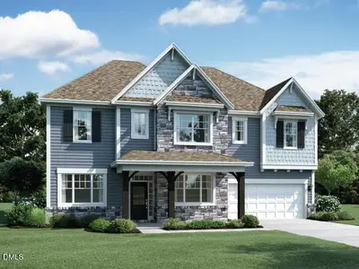 New construction Single-Family house 6107 Clary Sage Wy, Unit Lot 110, Apex, NC 27523 - image