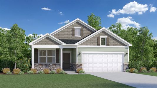 New construction Single-Family house 1001 Skidaway Dr, Spartanburg, SC 29303 plan Myrtle - image